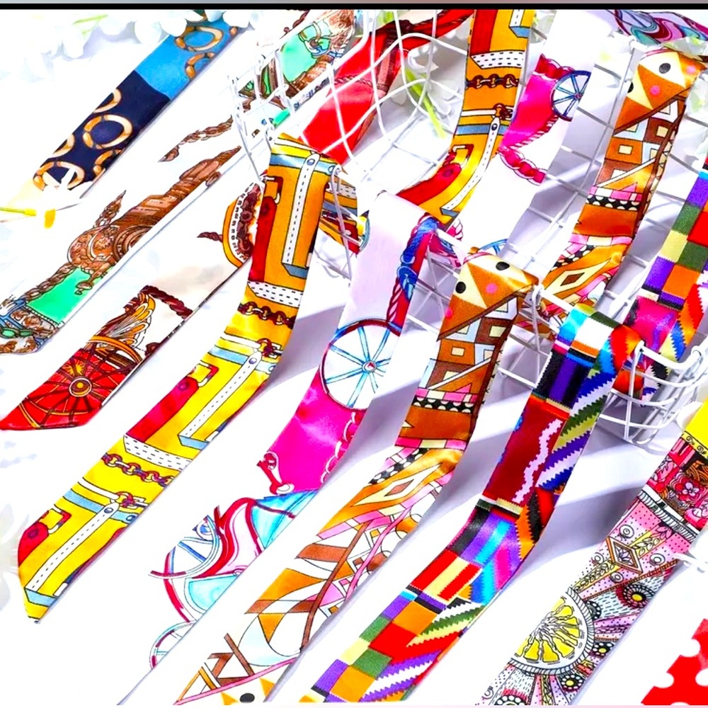 Bag Scarfs available in set of 3 for $10